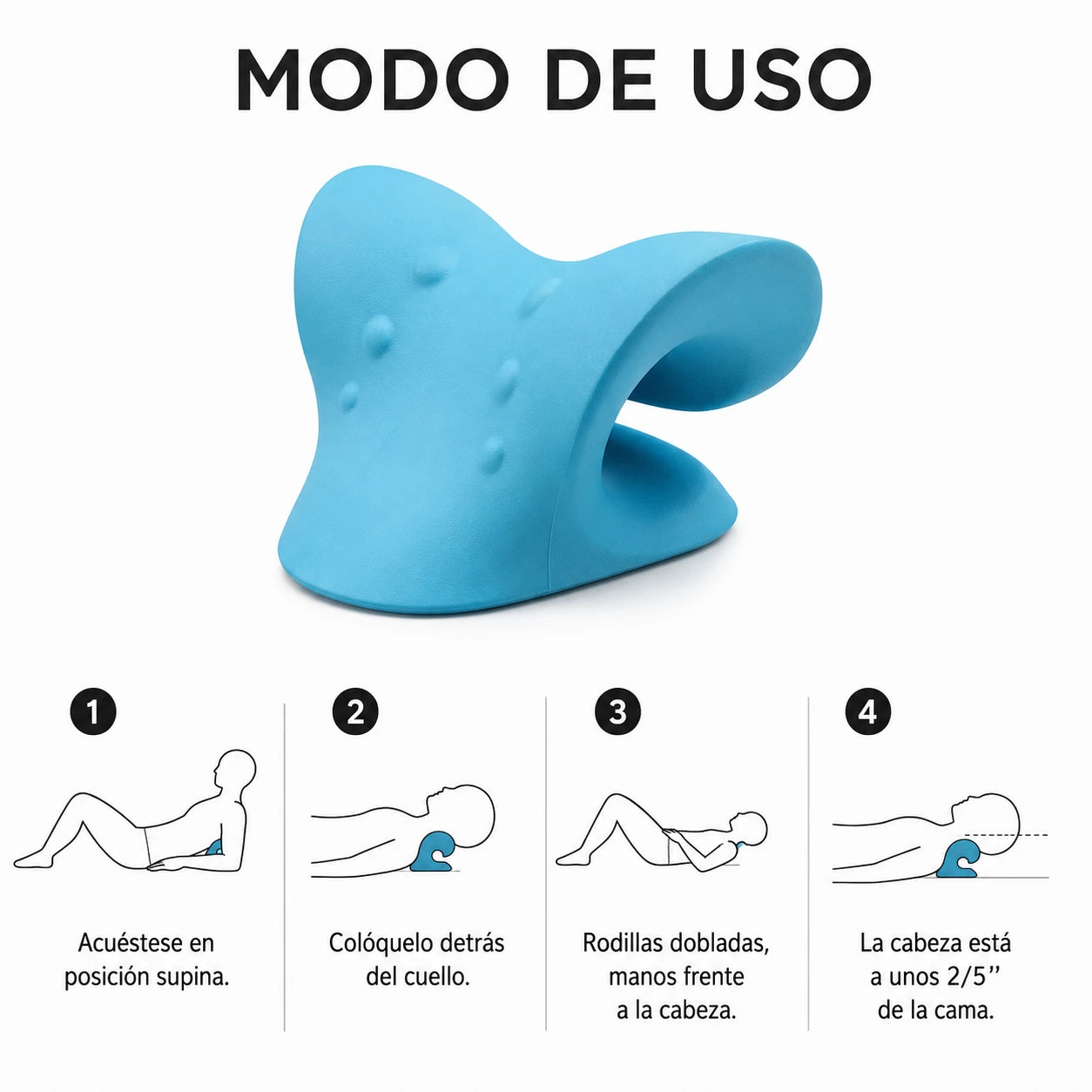BackEase - Almohada cervical